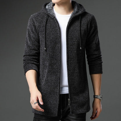 Henry Knit Cotton Hoodie