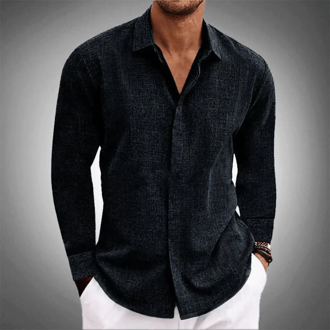 Tristan Linen Blend Shirt