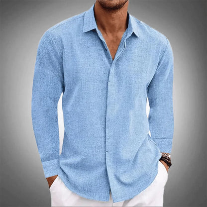 Tristan Linen Blend Shirt