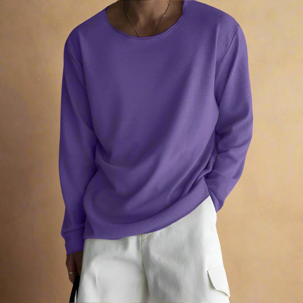 Elwin Lightweight Knit Pullover