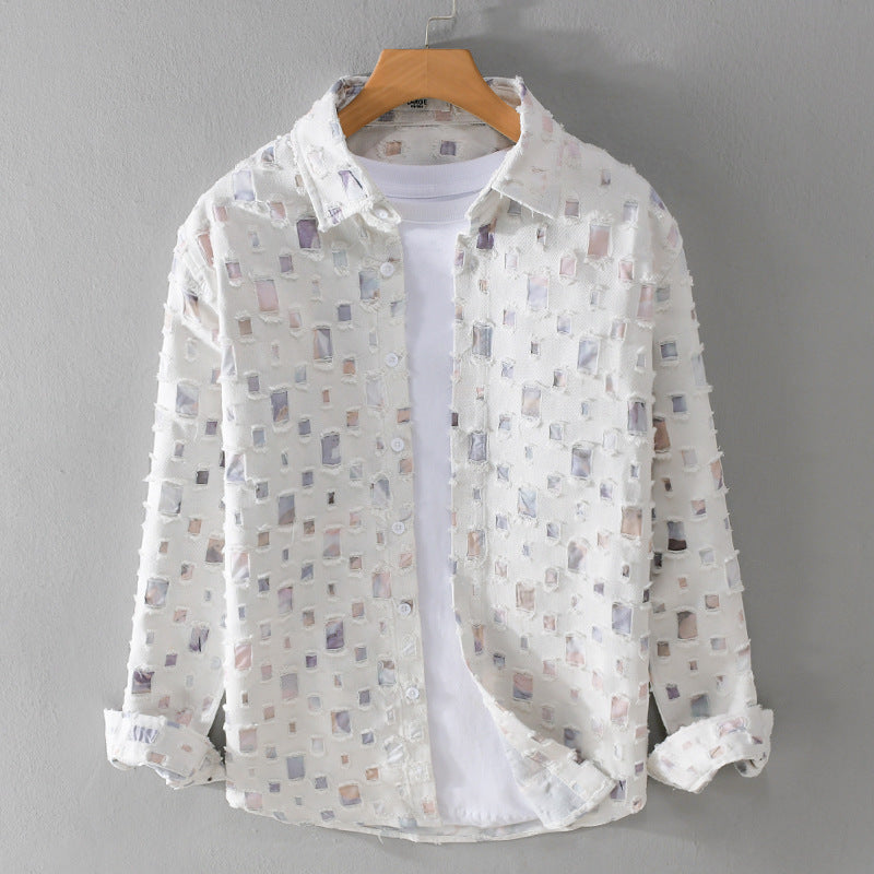 Aiden Mosaic Print Shirt