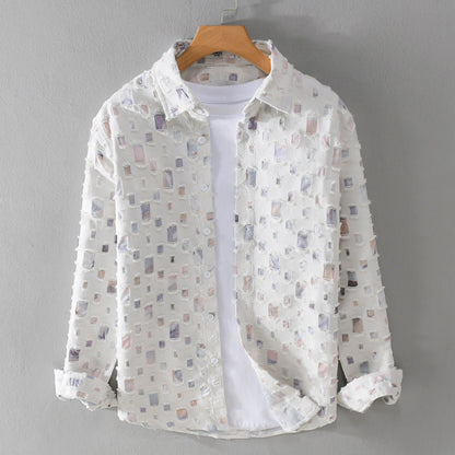 Aiden Mosaic Print Shirt