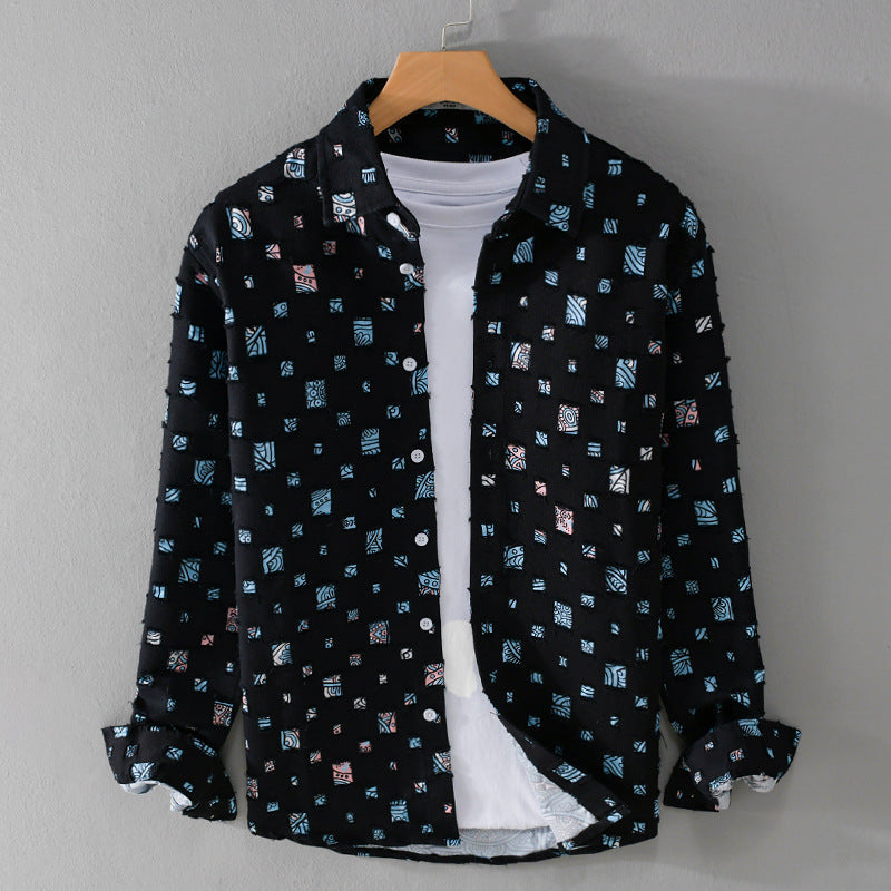 Aiden Mosaic Print Shirt