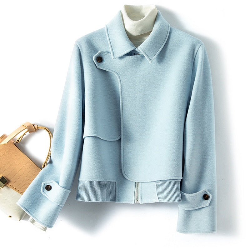 Noria Asymmetrical Wool Jacket