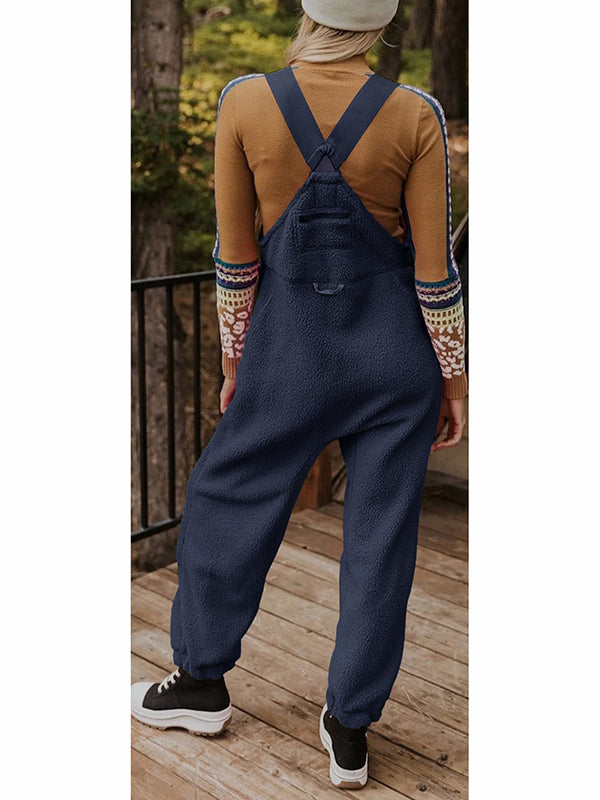 Lark Fleece Utility Overalls