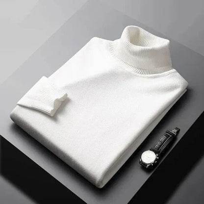 Maxwell Merino Cashmere Turtleneck