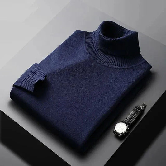 Maxwell Merino Cashmere Turtleneck