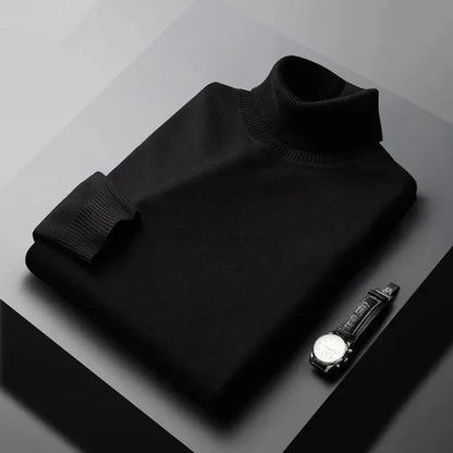 Maxwell Merino Cashmere Turtleneck