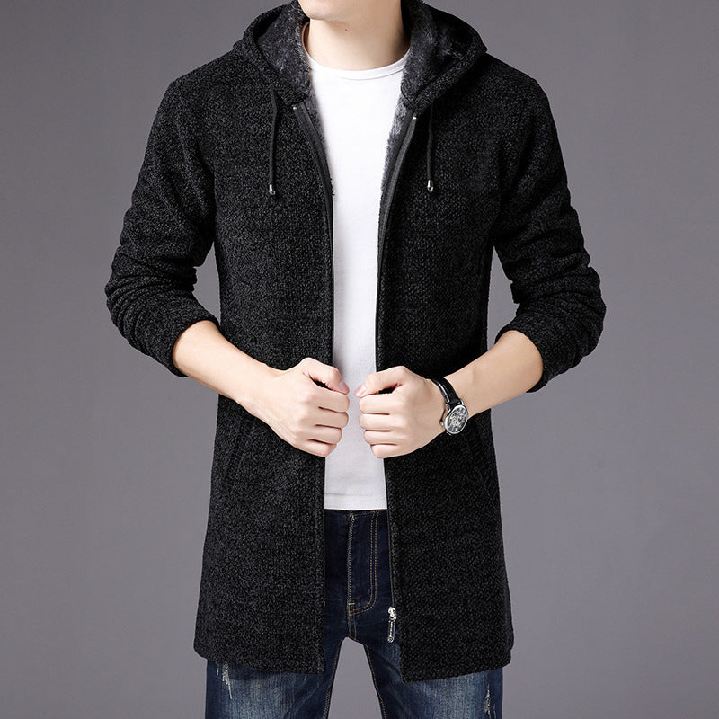 Henry Knit Cotton Hoodie
