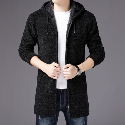 Henry Knit Cotton Hoodie