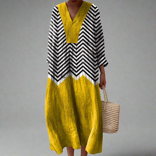 Florence Chevron Comfort Dress
