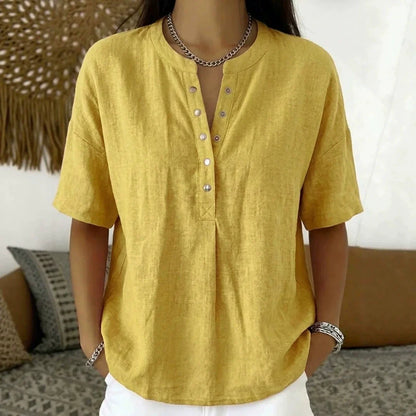 Eliana Linen  Blouse