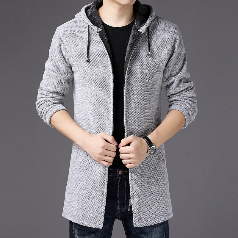 Henry Knit Cotton Hoodie