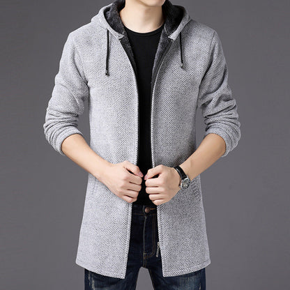 Henry Knit Cotton Hoodie