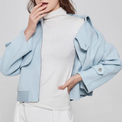 Noria Asymmetrical Wool Jacket