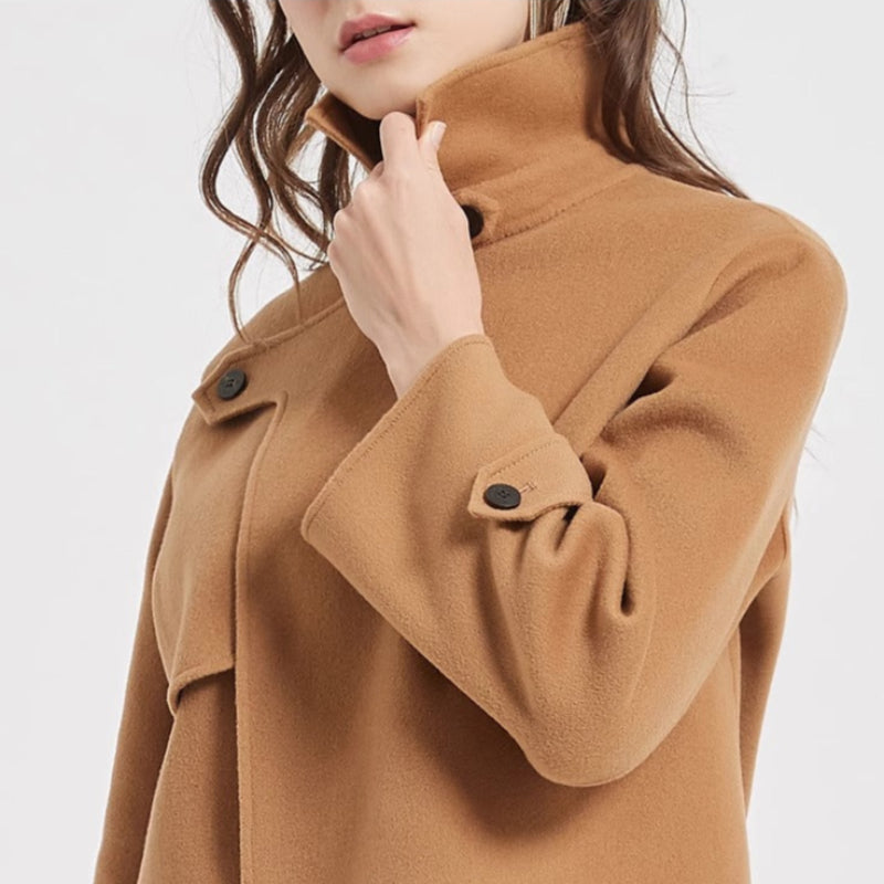 Noria Asymmetrical Wool Jacket
