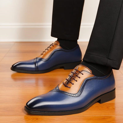 Beckett Two-Tone Leather Oxford