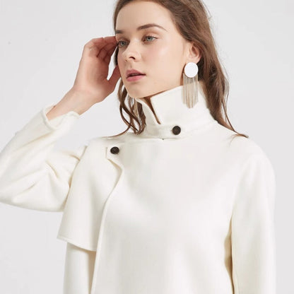 Noria Asymmetrical Wool Jacket