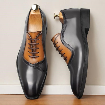 Beckett Two-Tone Leather Oxford