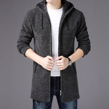Henry Knit Cotton Hoodie