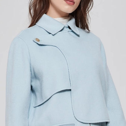 Noria Asymmetrical Wool Jacket