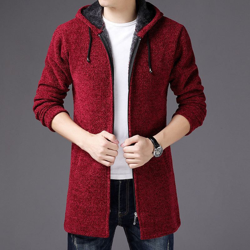 Henry Knit Cotton Hoodie