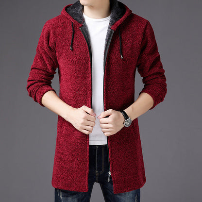 Henry Knit Cotton Hoodie