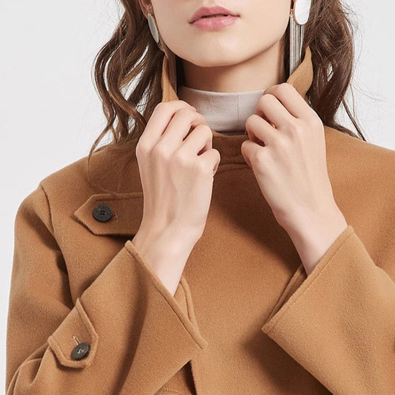 Noria Asymmetrical Wool Jacket