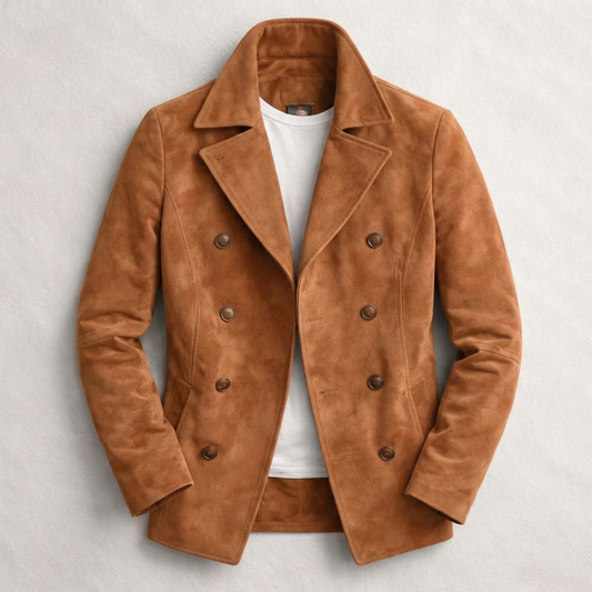 Liam Double Breasted Pea Coat