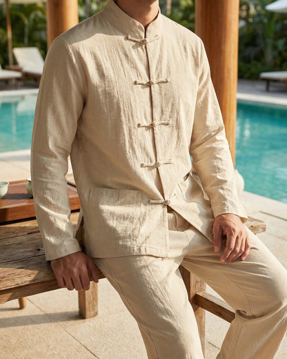 Hiroshi Linen Lounge Set