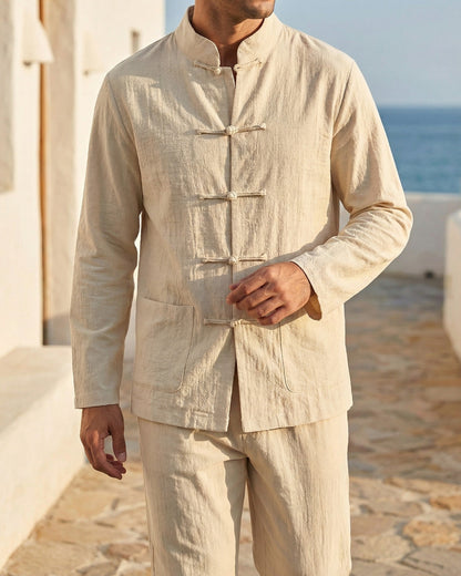 Hiroshi Linen Lounge Set