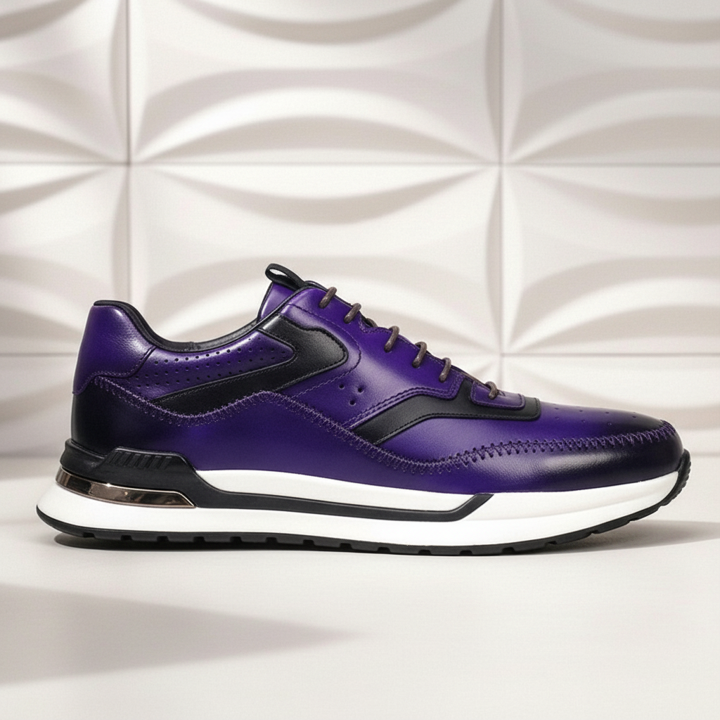 Harlow Burnished Luxury Trainer