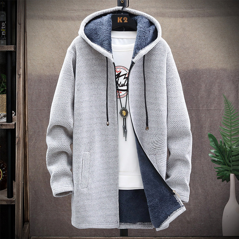 Henry Knit Cotton Hoodie