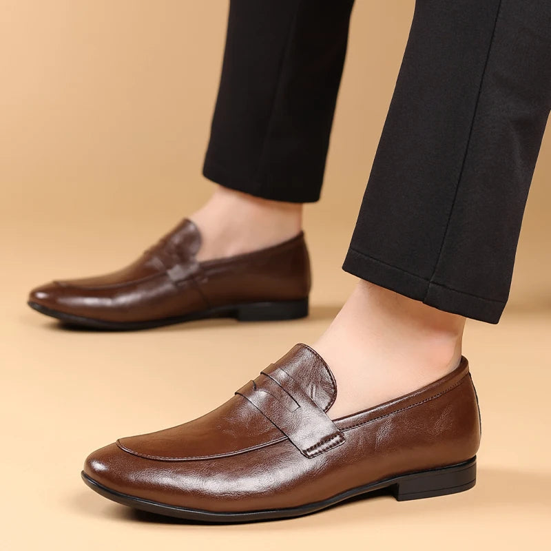 Ashford Leather Penny Loafers