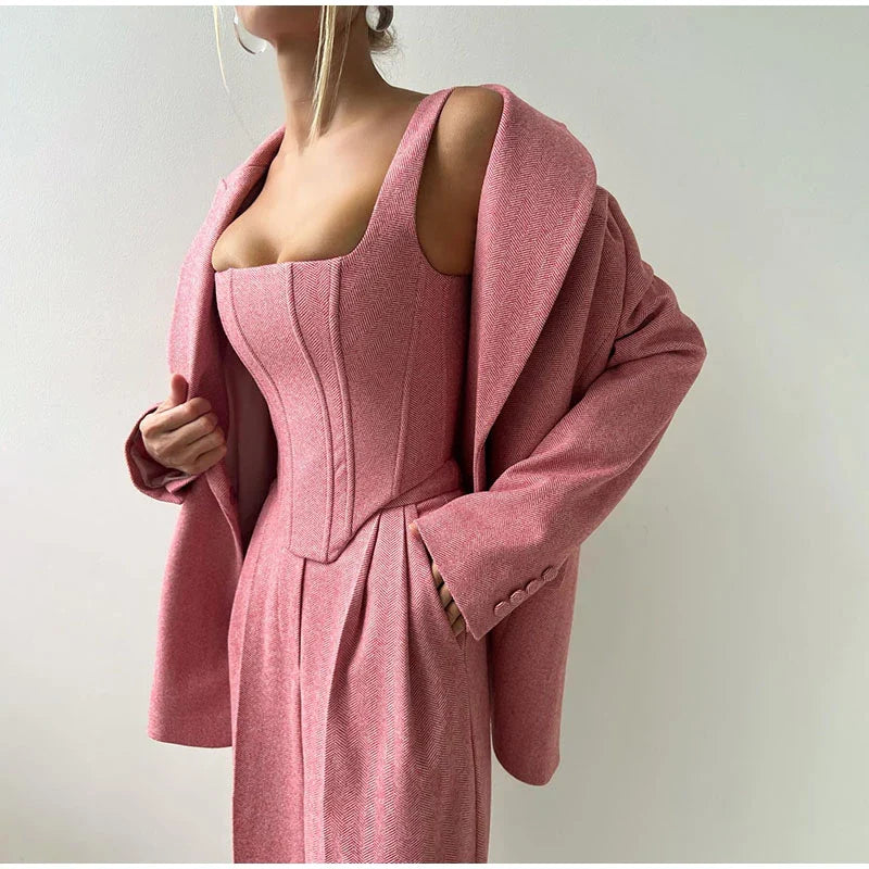 Astrid Three Pieces Tailored Set