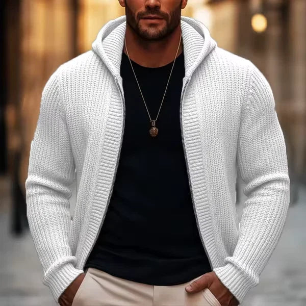 Flynn Hooded Knit Cardigan