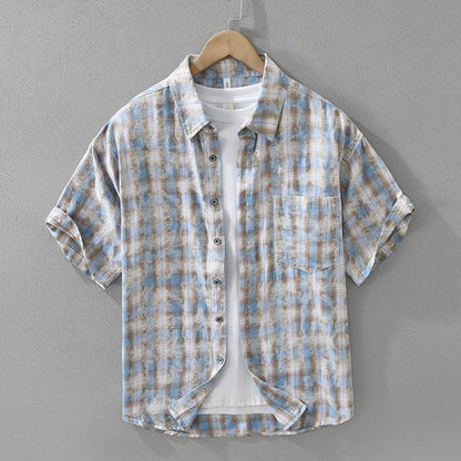 Bradley Checked Cotton Shirt