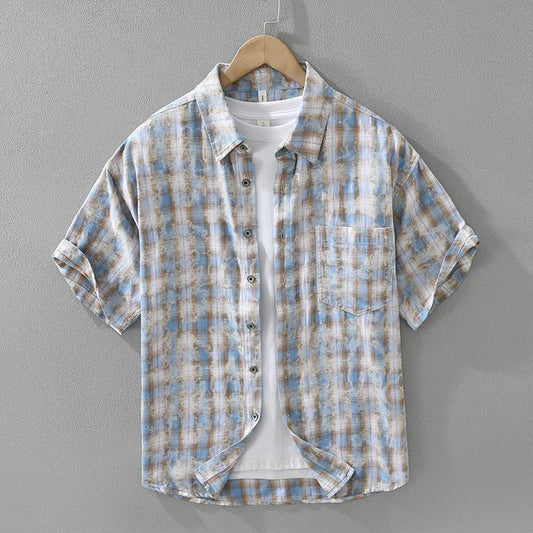 Bradley Checked Cotton Shirt