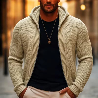 Flynn Hooded Knit Cardigan