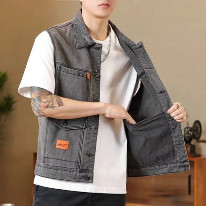 Wyatt Denim Vest