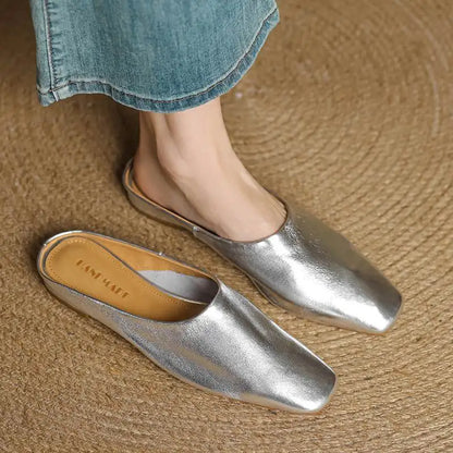 Sienna Leather Mules