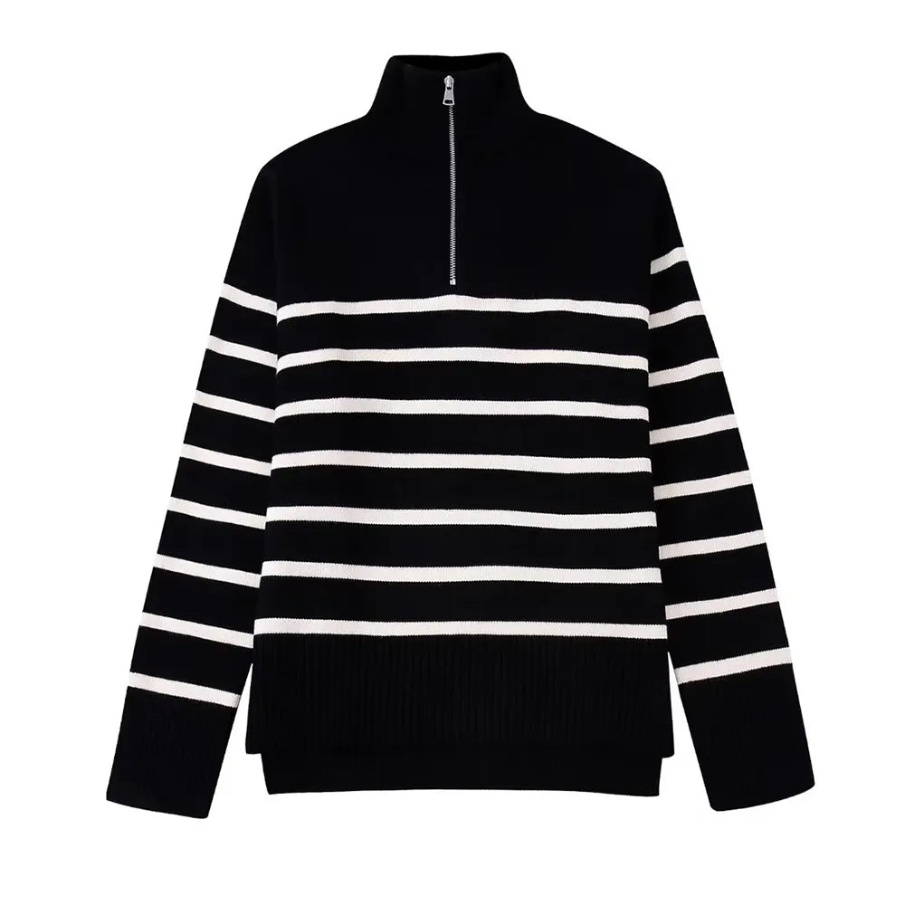 Laro Striped Knit Sweater