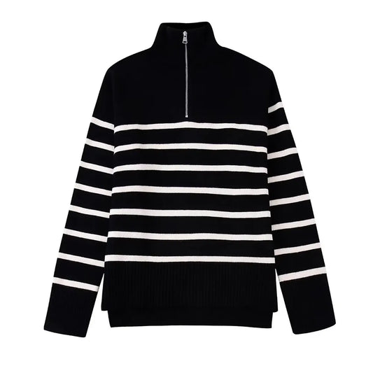 Laro Striped Knit Sweater