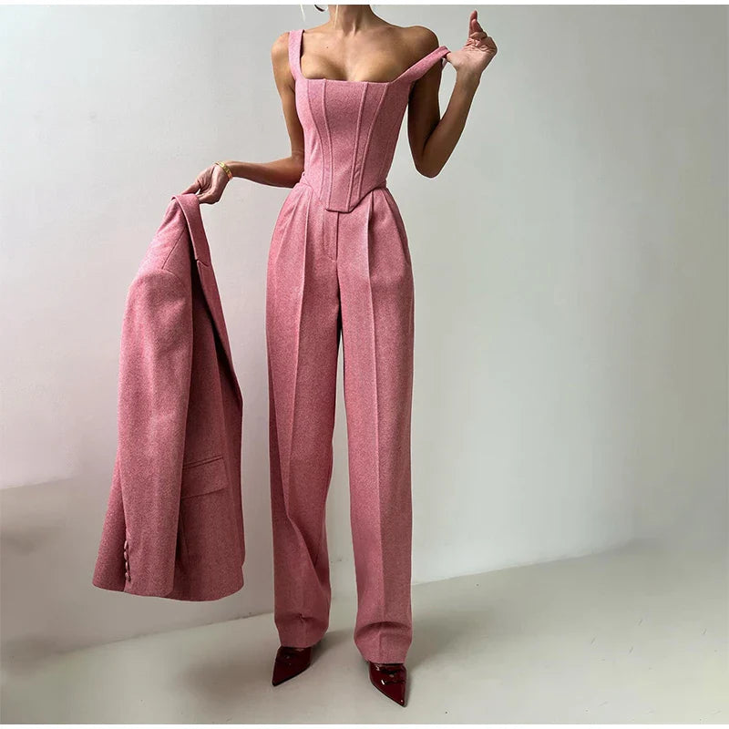 Astrid Three Pieces Tailored Set