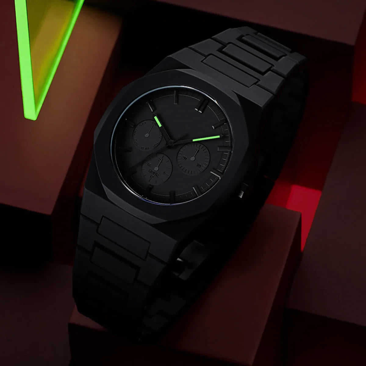 Brixton Noir Watch
