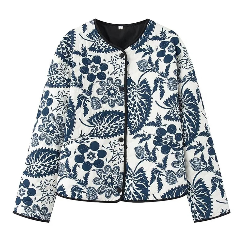 Celeste Botanical Print Jacket