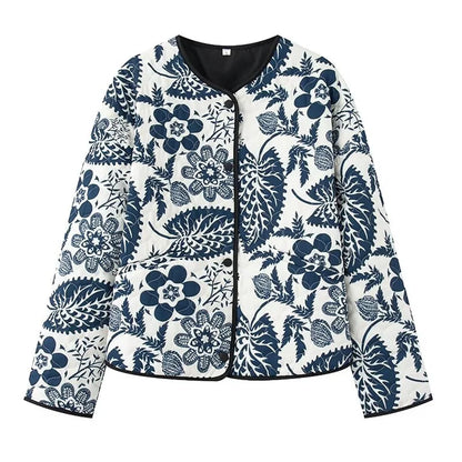 Celeste Botanical Print Jacket