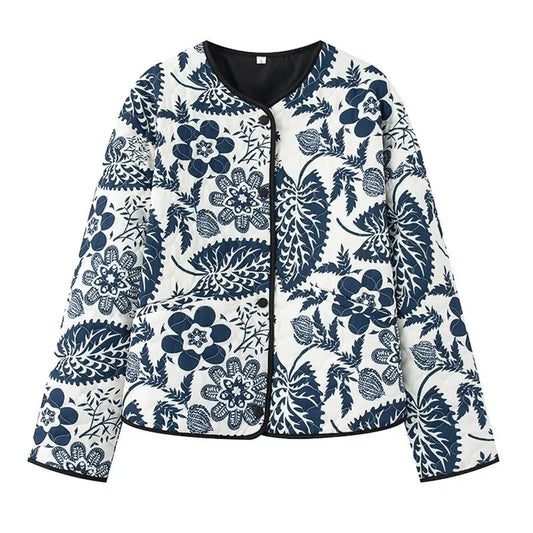 Celeste Botanical Print Jacket