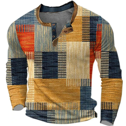 Renzo Patchwork Henley