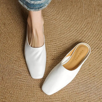 Sienna Leather Mules